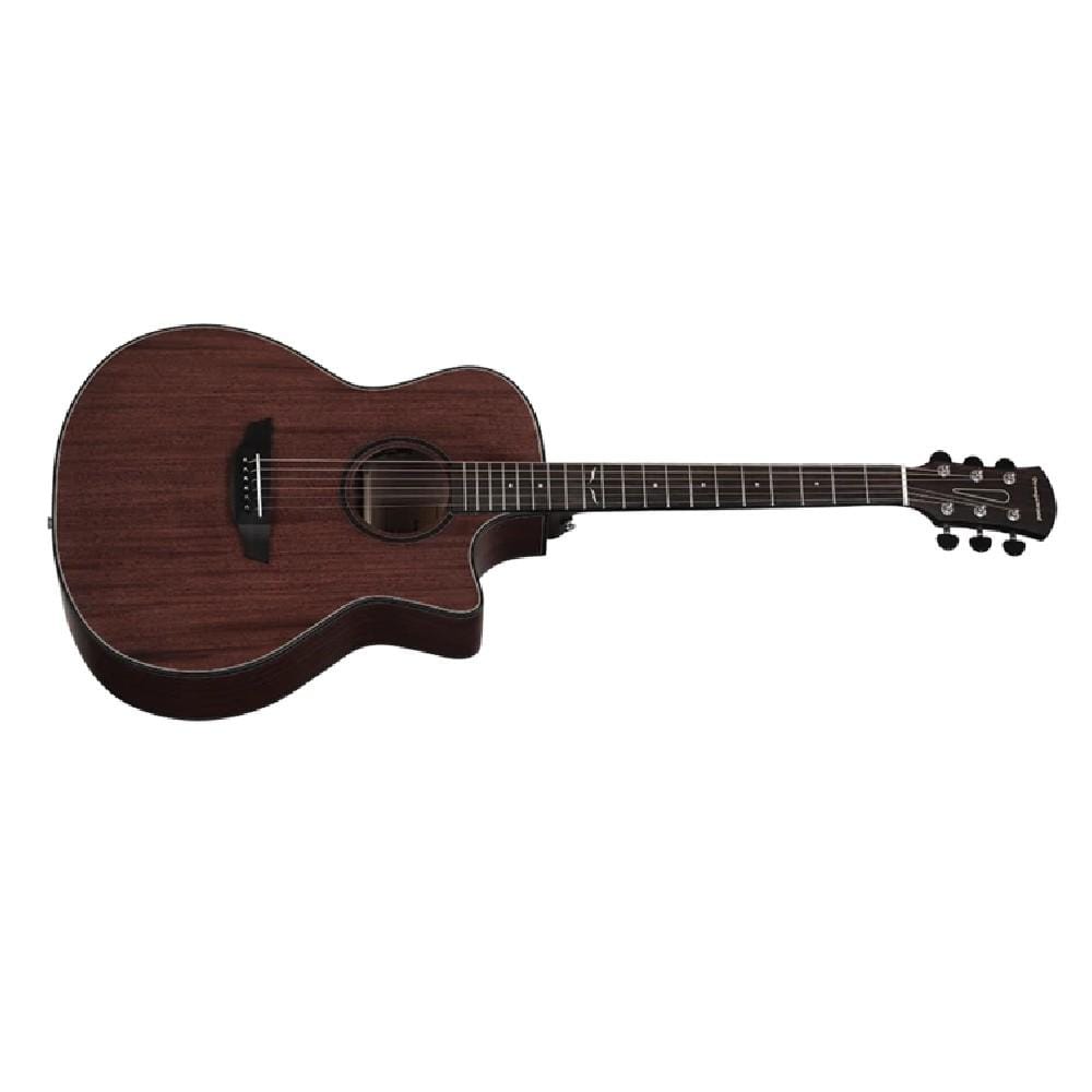 orangewood acoustic guitars orangewood morgan grand auditorium cutaway fishman sonitone electronics solid mahogany top acoustic guitar