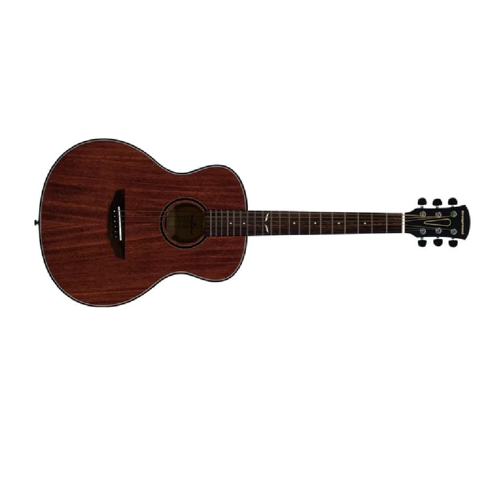 orangewood acoustic guitars orangewood oliver jr. mini fishman sonitone electronics solid mahogany top acoustic guitar