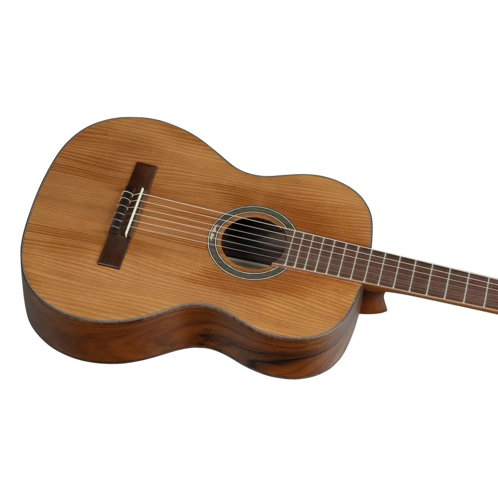 Ortega Acoustic Guitars Dark Brown Ortega R23RO Thermo Series Acoustic Guitar with Bag