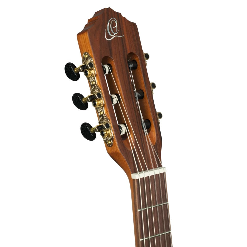 Ortega Acoustic Guitars Dark Brown Ortega R23RO Thermo Series Acoustic Guitar with Bag