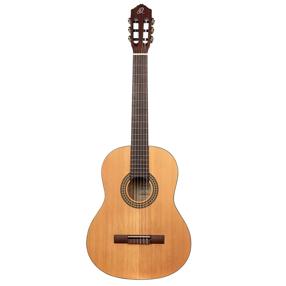 Ortega Classical Guitars Natural Ortega RSTC5M-L Student Series Catalpa Left Handed Classical Guitar