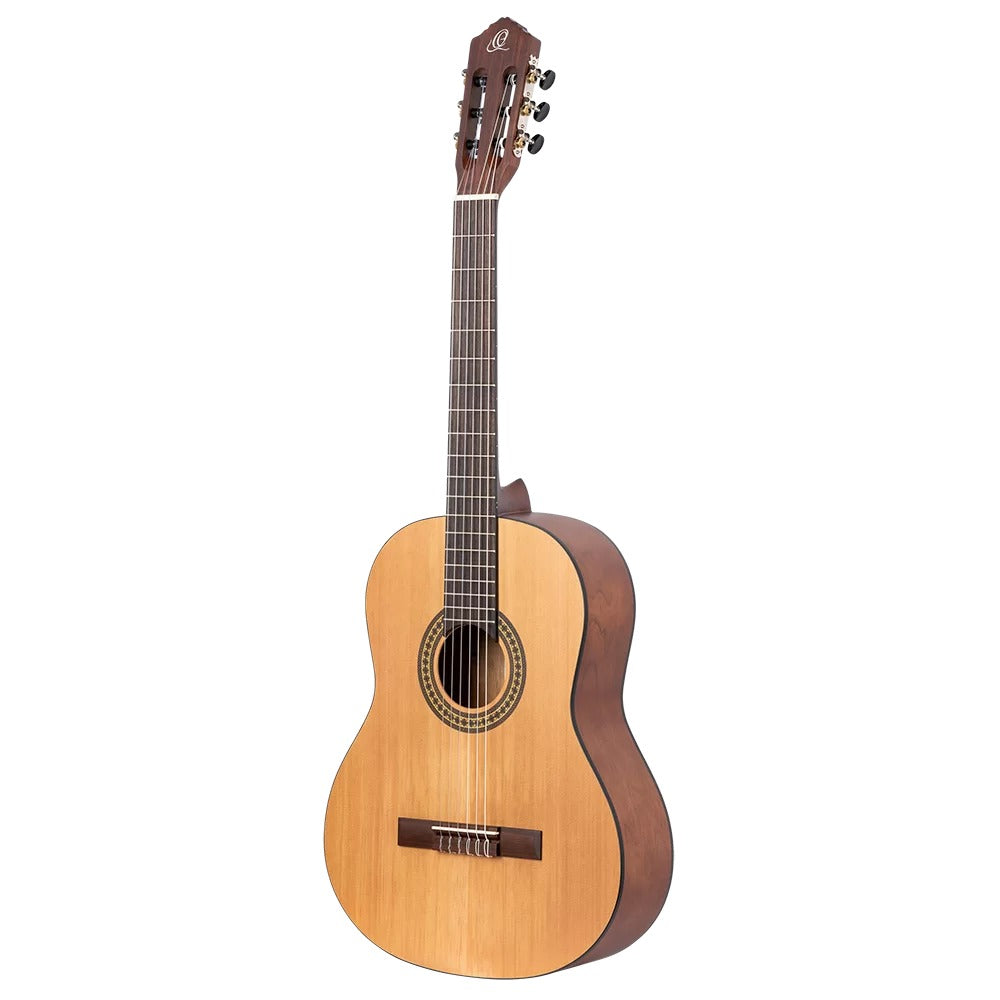 Ortega Classical Guitars Natural Ortega RSTC5M-L Student Series Catalpa Left Handed Classical Guitar