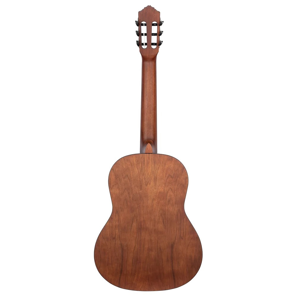 Ortega Classical Guitars Natural Ortega RSTC5M-L Student Series Catalpa Left Handed Classical Guitar