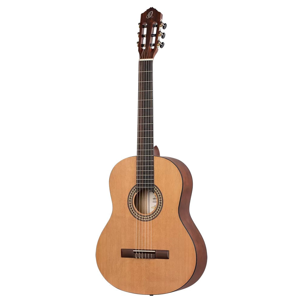 Ortega Classical Guitars Natural Ortega RSTC5M Student Series Catalpa Classical Guitar