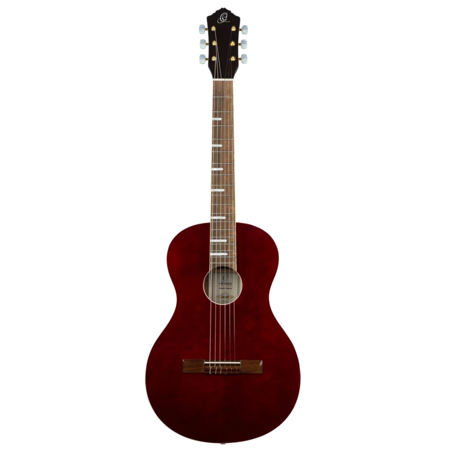 Ortega Classical Guitars Stained Red Ortega RRA-SRT Ranger Series Classical Guitar #color_stained-red