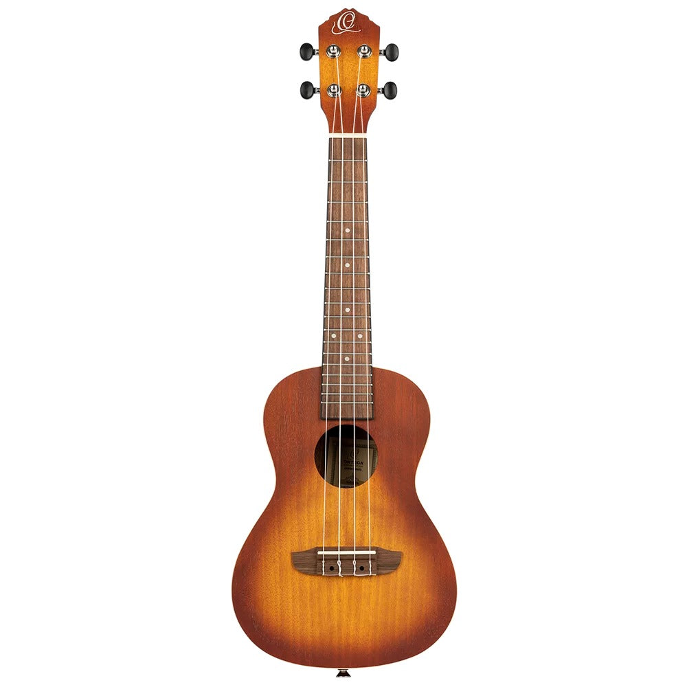 Ortega Concert Ukuleles Dawn Sunburst Ortega RUDAWN Earth Series Okoume Concert Ukulele