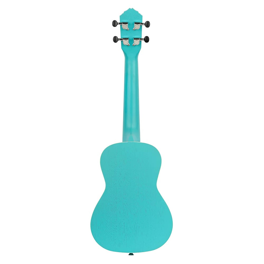 Ortega Concert Ukuleles Lagoon Turquoise Ortega Earth Series Okoume Concert Ukulele