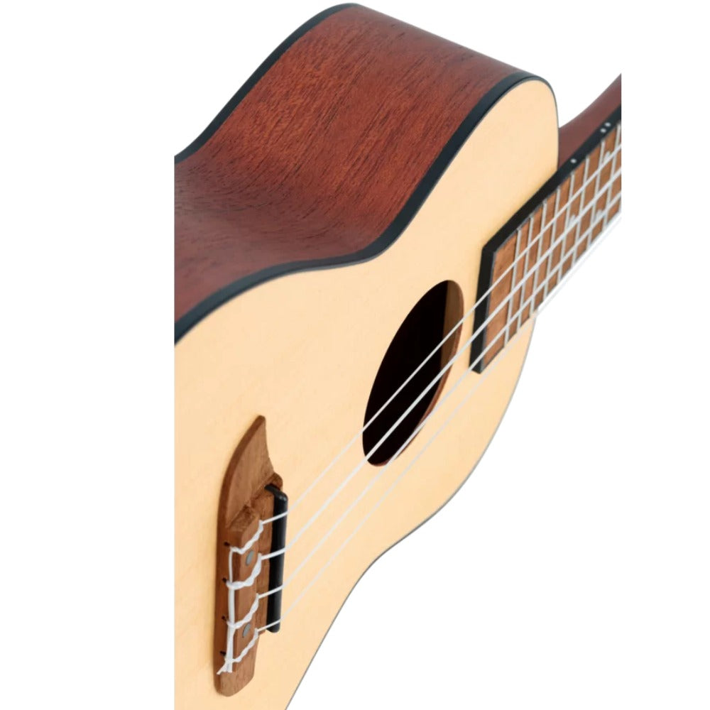 Ortega Concert Ukuleles Natural Ortega RU4 Bonfire Series Sapele Concert Ukulele