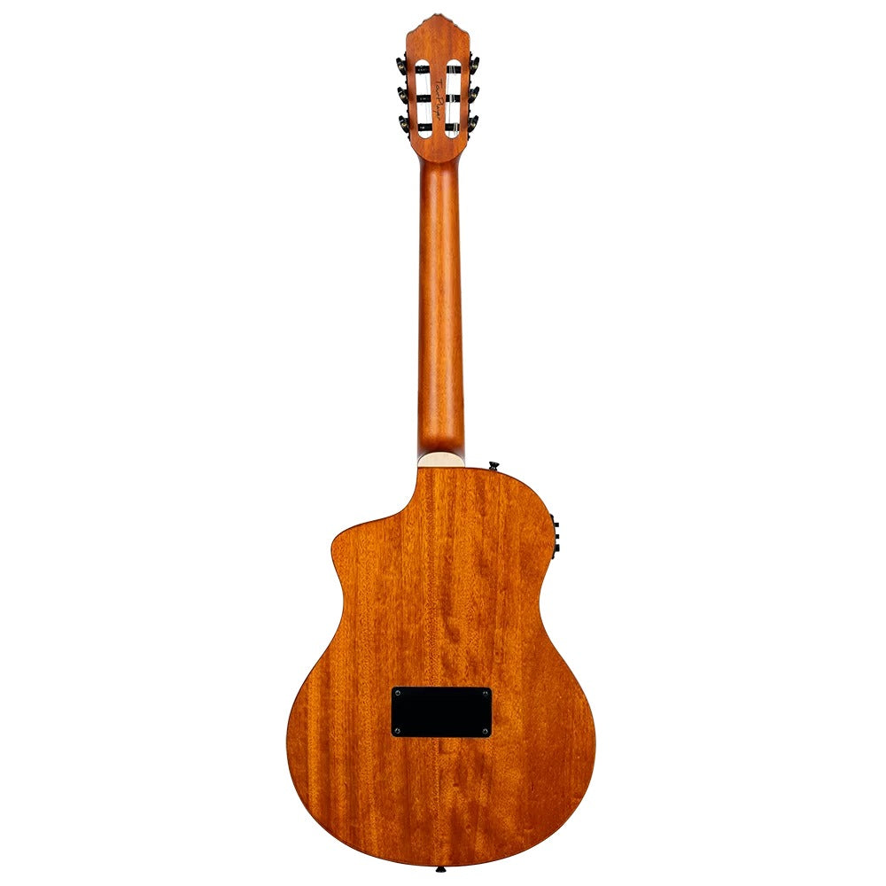 Ortega Electro Acoustic Guitars Blue Ortega RTPDLX TourPlayer Series Electro Acoustic Guitar with Bag