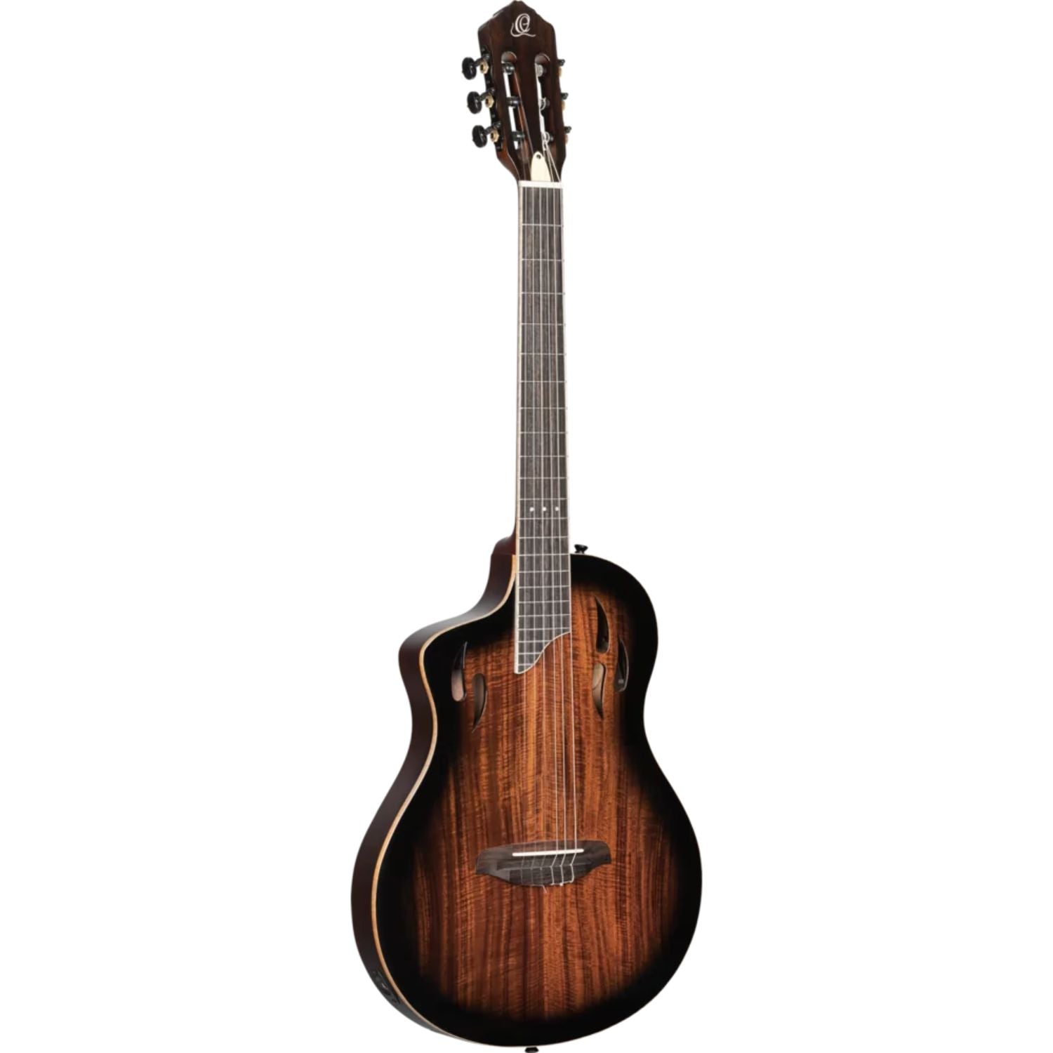 Ortega Electro Acoustic Guitars Ortega RTPDLX-ACA-L TourPlayer Series Classical Electro Acoustic Guitar with Bag - Left Handed