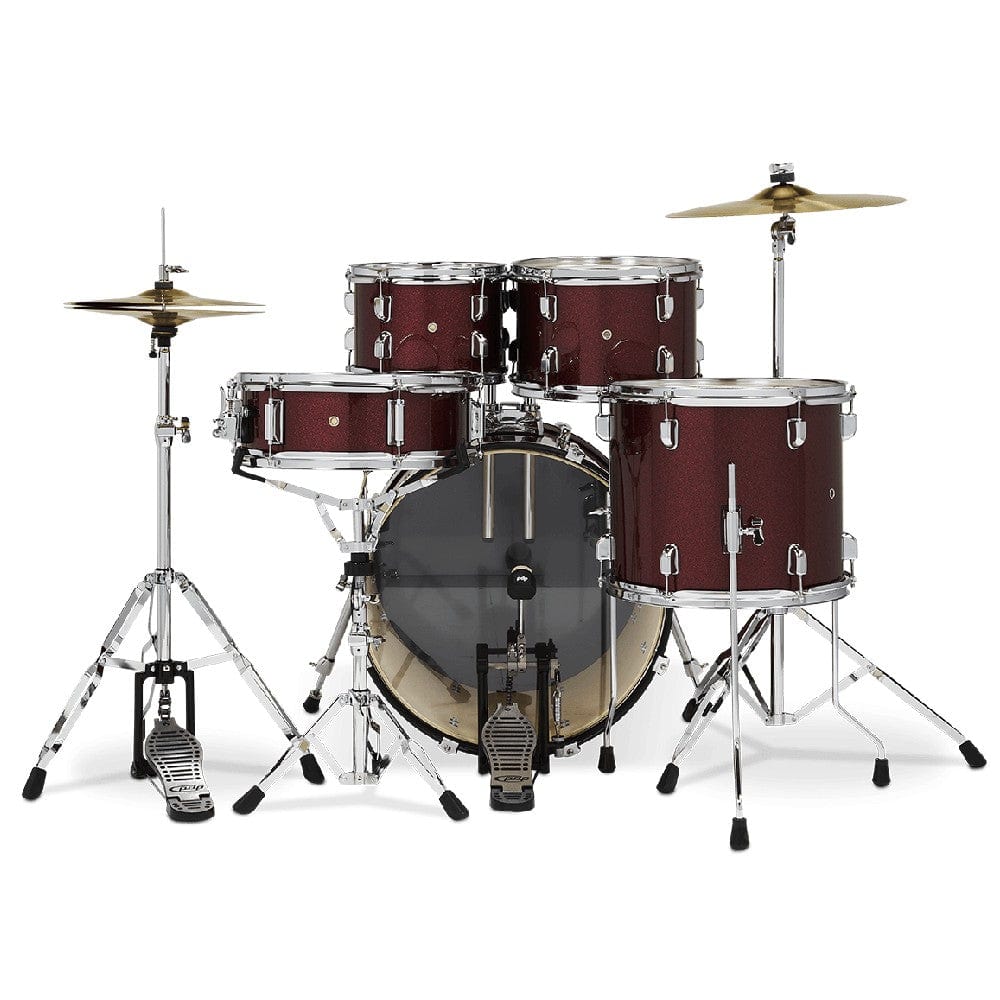 pacific drums and percussion acoustic drum kits pacific drums and percussion pdce2015kt 5 piece center stage series complete acoustic drumkit