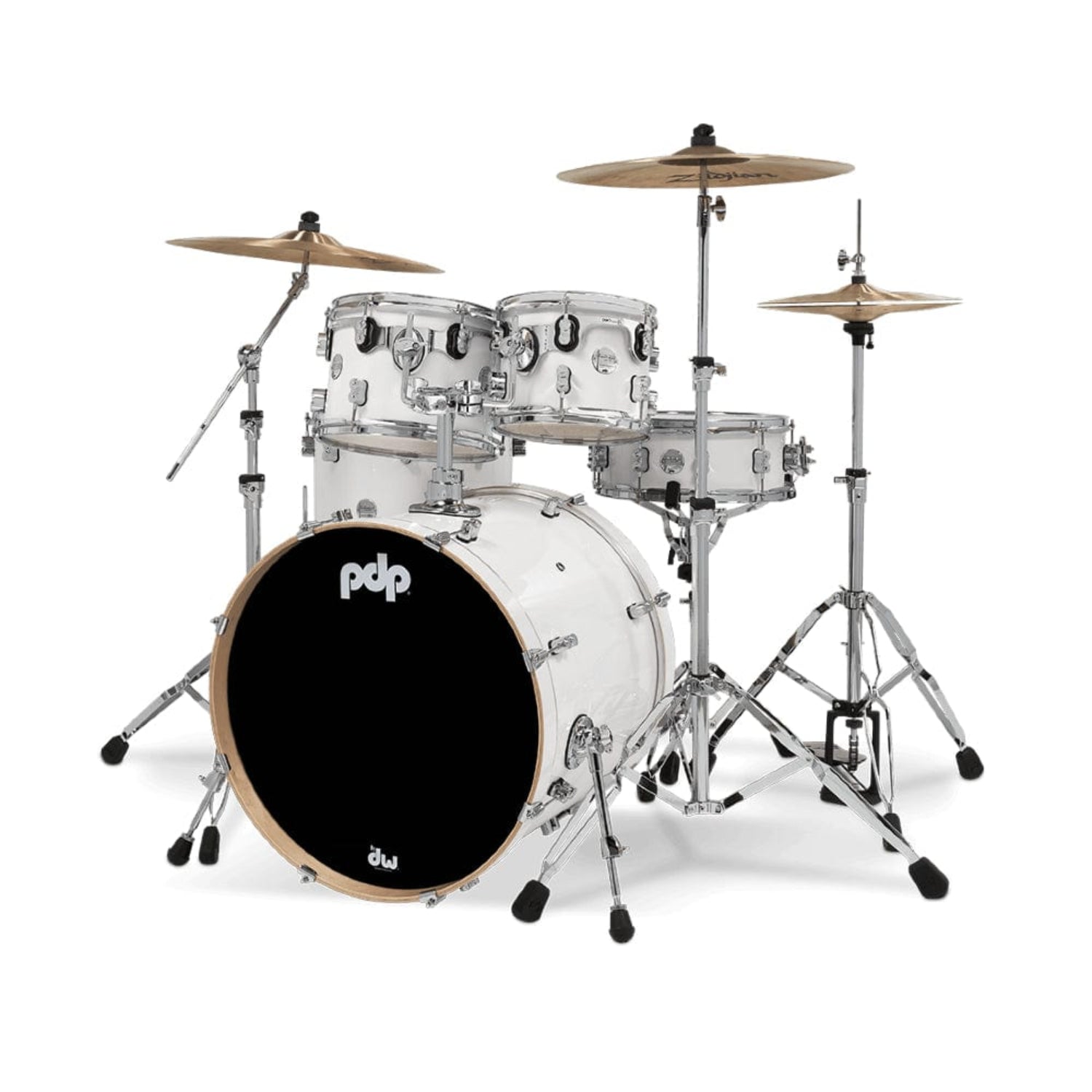 pacific drums and percussion acoustic drum kits pacific drums and percussion pdcm2215 5 piece concept maple series acoustic drumkit #color_satin-seafoam