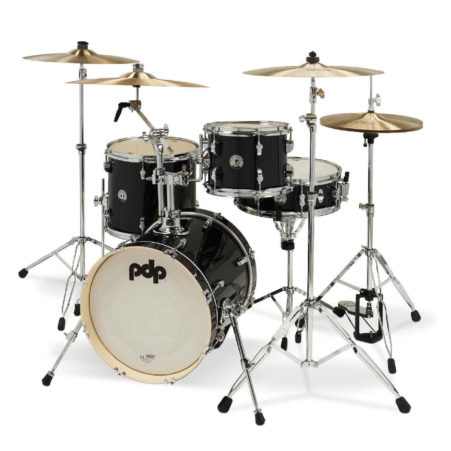 Pacific Drums And Percussion Acoustic Drum Kits Pacific Drums And Percussion PDNY1604 New Yorker 4-Piece Shell Pack Acoustic Drum Kit