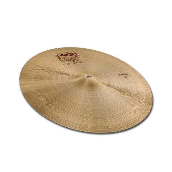 paiste crash cymbals paiste 2002 18inch crash cymbal