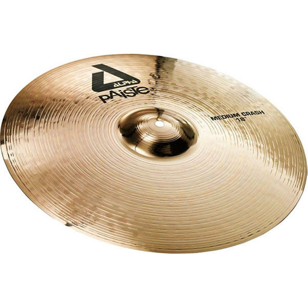 paiste crash cymbals paiste alpha b 16" medium crash cymbal
