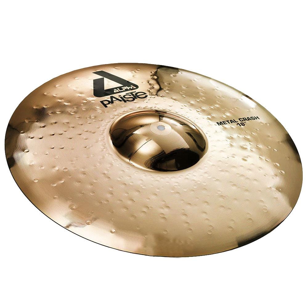 paiste crash cymbals paiste alpha b 18inch metal crash cymbal