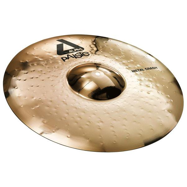 paiste crash cymbals paiste alpha metal crash cymbal with brilliant finish 18inch