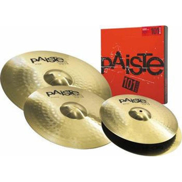 Buy Paiste 101 Brass 4 Cymbal Set 14inch Hats + 16inch Crash + 18inch