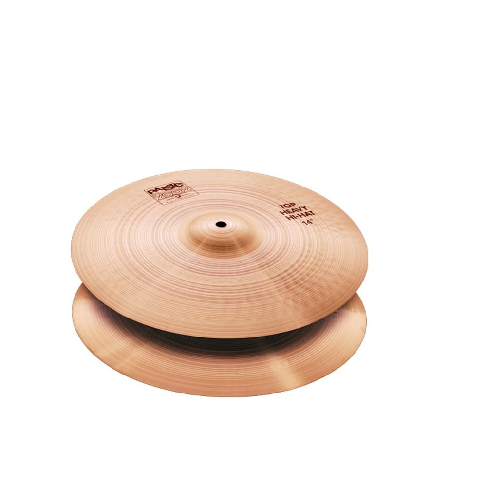 paiste hi hat cymbals paiste 2002 14" heavy hi hat cymbal