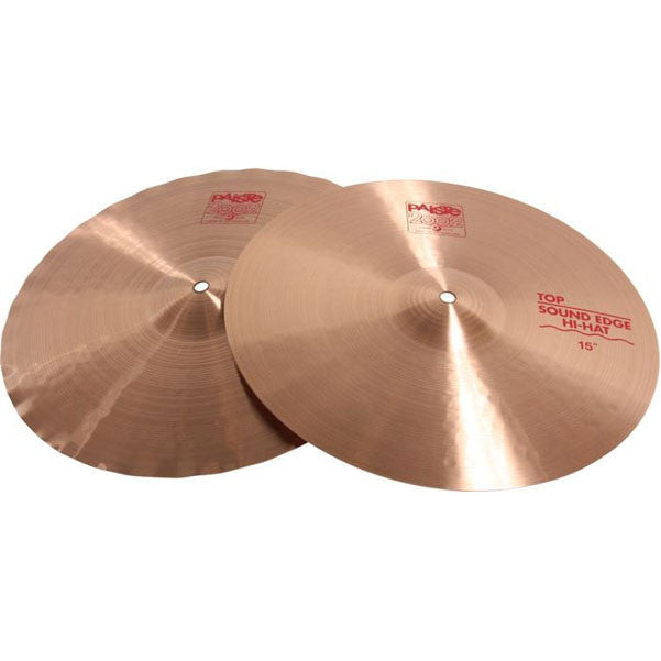 paiste hi hat cymbals paiste 2002 sound edge hi-hat