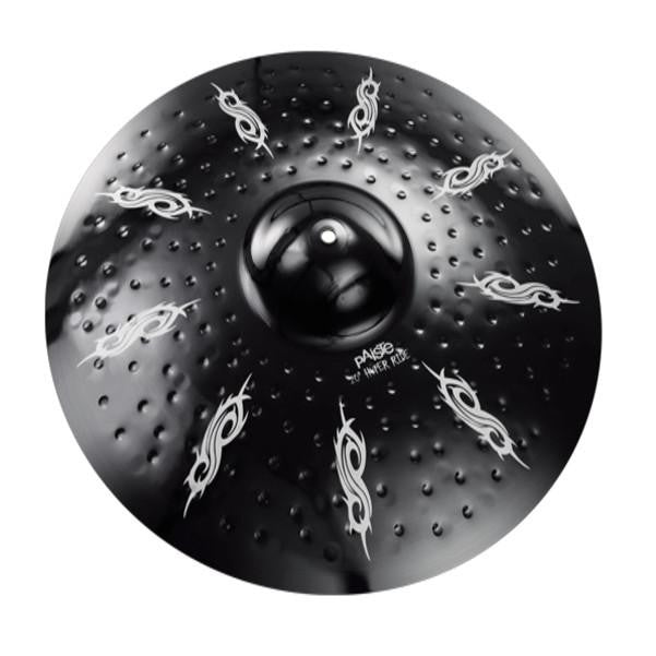 paiste ride cymbals paiste joey jordison signature series 20inch hyper ride cymbal - black