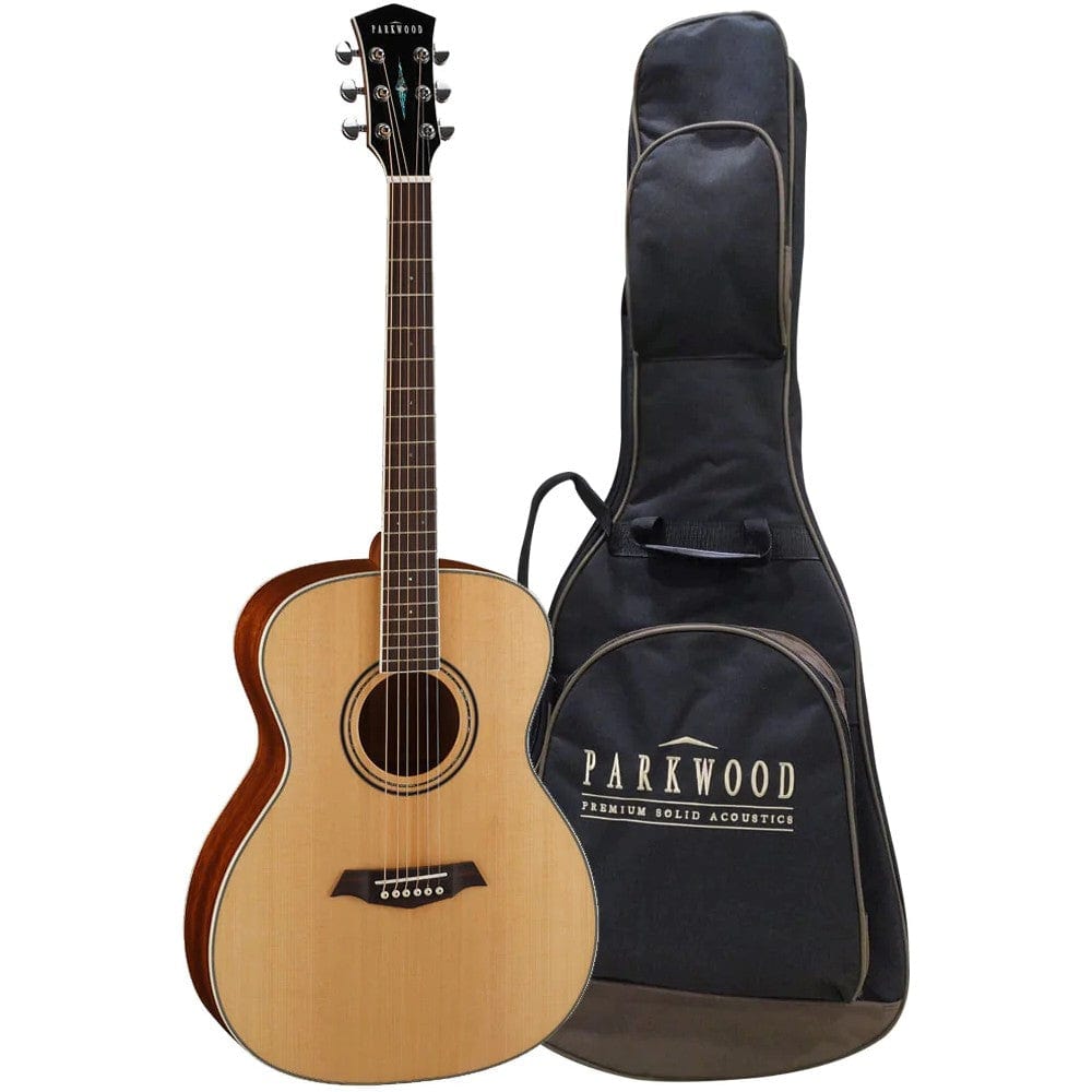 parkwood acoustic guitars parkwood s62 om orchestra acoustic guitar with gigbag