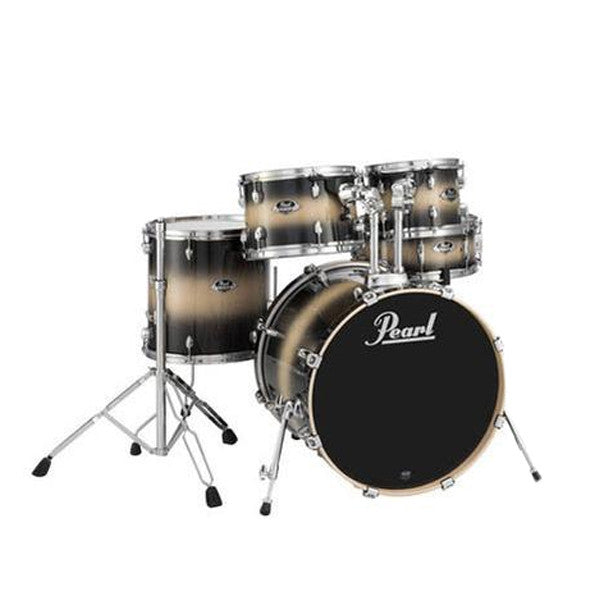 pearl acoustic drum kits nightshade lacqure pearl export drum shell pack