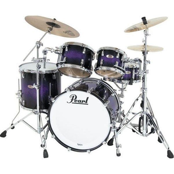pearl acoustic drum kits pearl reference rf924xs midnight fade drum set