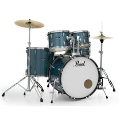 Pearl Acoustic Drum Kits Pearl Roadshow 5Pc Drumset with Stands and Cymbals