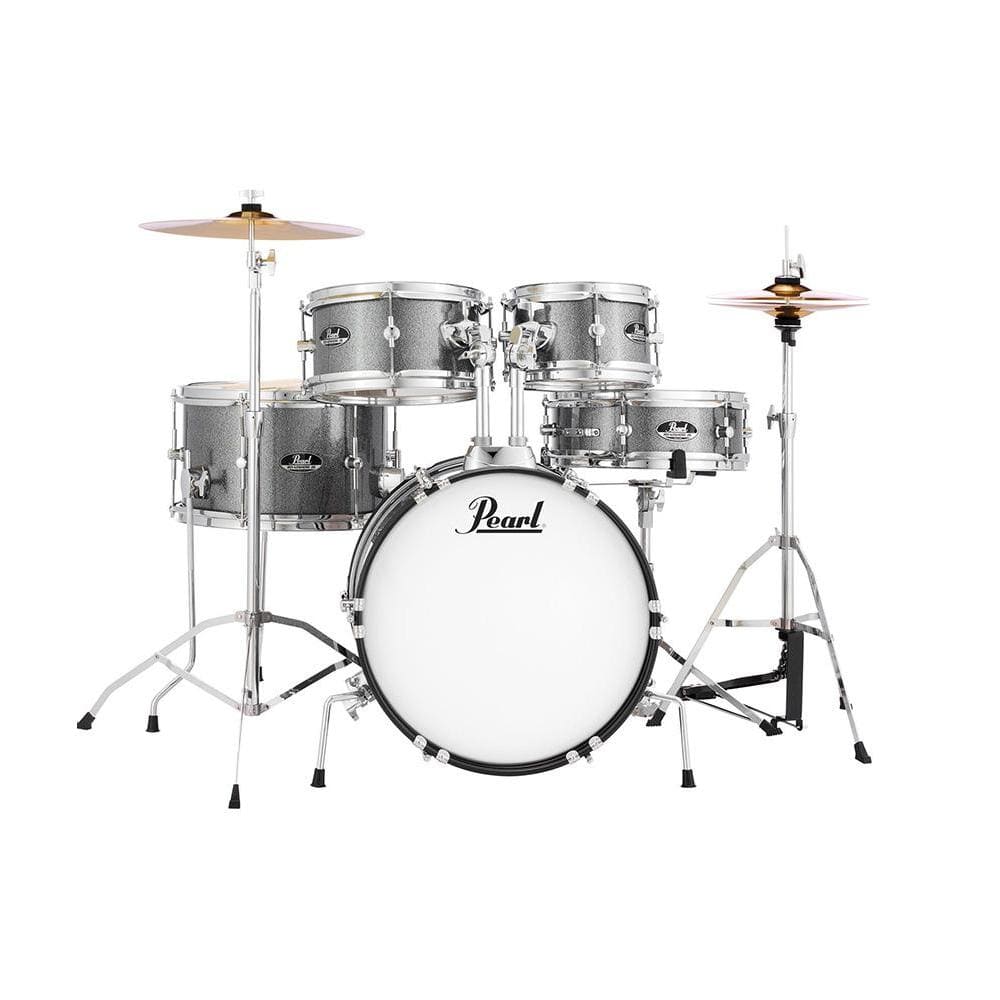 pearl acoustic drum kits pearl rsj465c roadshow junior 5 pcs drum set with hardware & cymbals