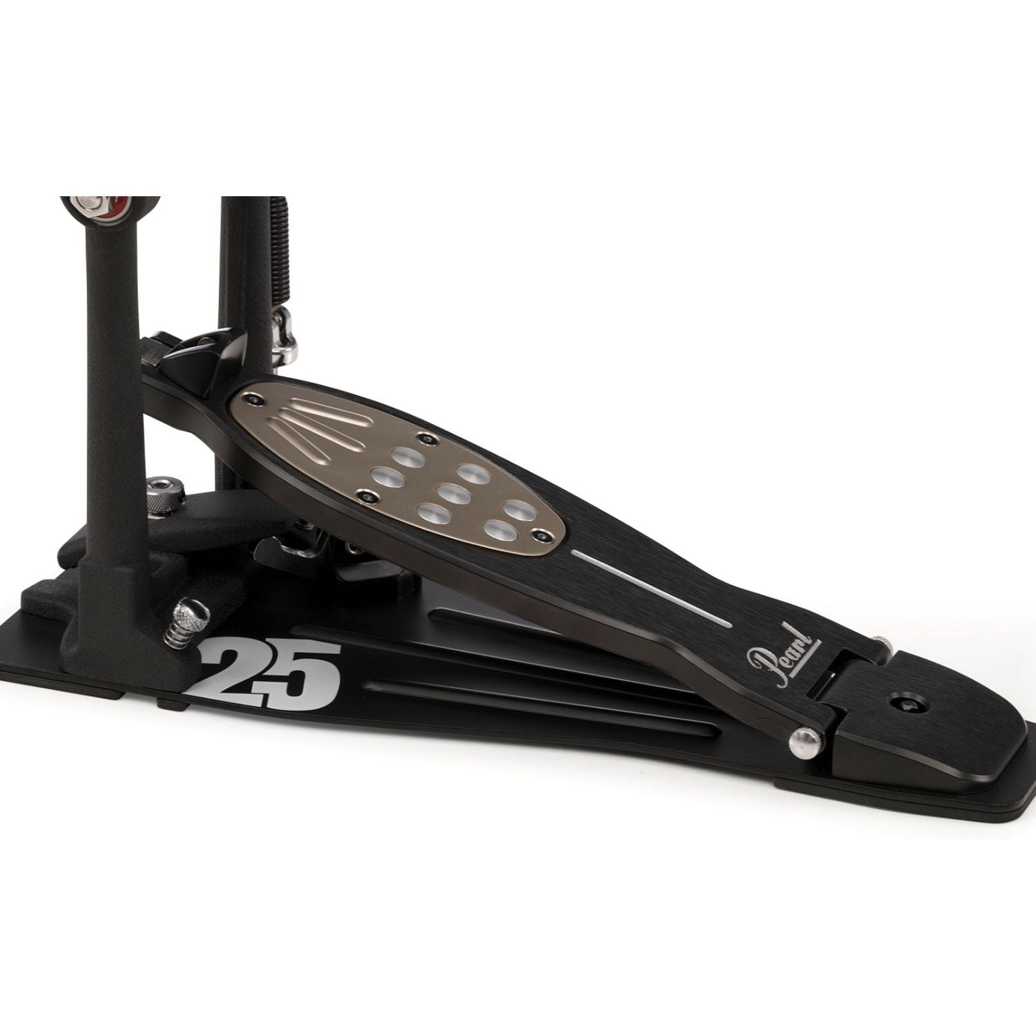 Pearl Bass Drum Pedals Black Pearl P-2050C Eliminator Chain Drive Single Bass Drum Pedal