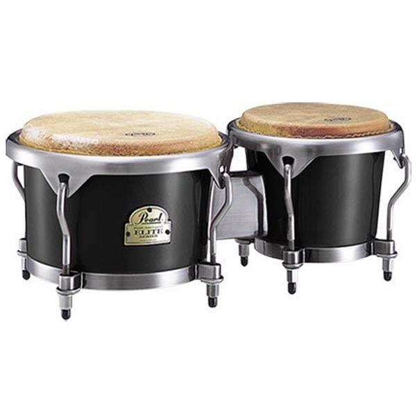 pearl bongos pearl pbf-300dx fiber elite bongo - bistre black