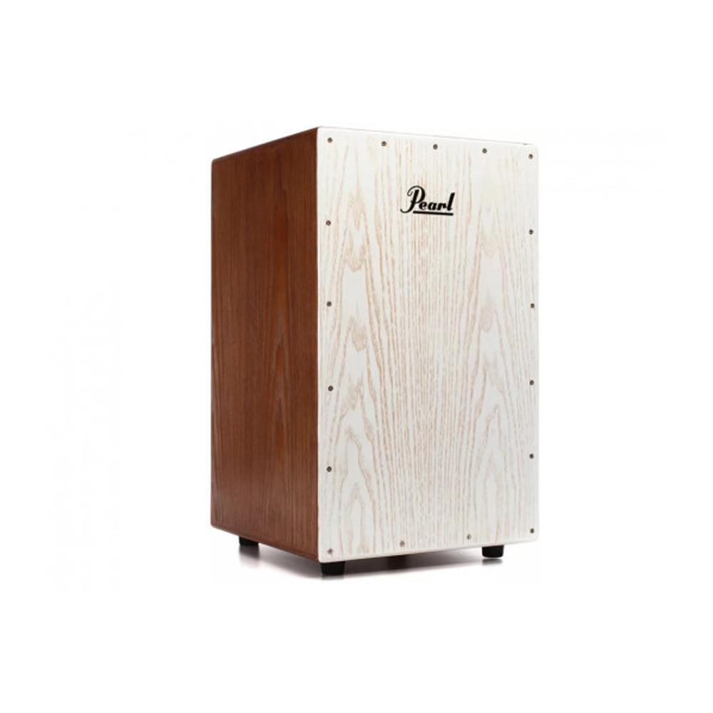 pearl cajons brown lacquer pearl pcj-awc-sc ash wood cajon with bag #color_brown-lacquer