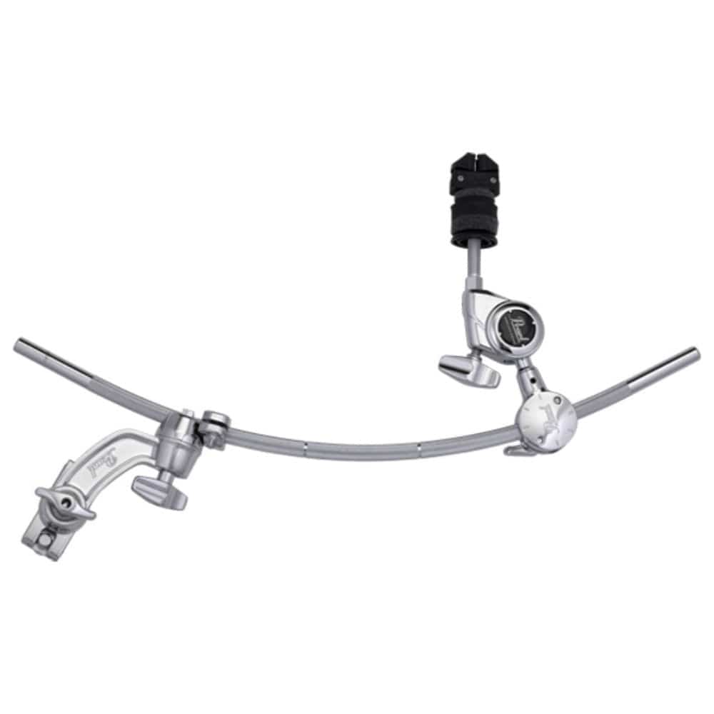 pearl cymbal stands pearl chc-200 boom arm boomerang curved holder with clamp and tilter