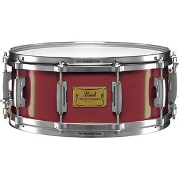 pearl drum heads pearl fm1450/c /wine red (100) snare drum maple shell 14inch x 5inch
