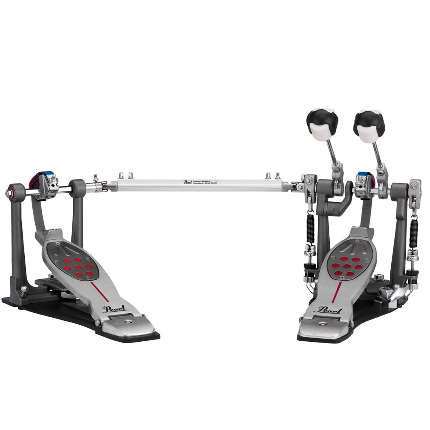 Pearl Drum Pedals Pearl P-2052B Belt Drive Eliminator Redline Double Pedal