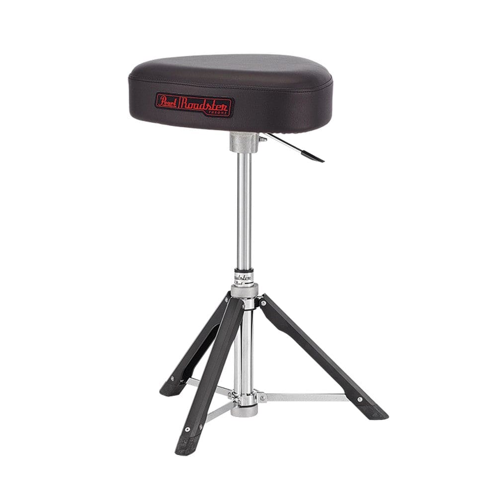 pearl drum thrones pearl d-1500tgl triangle seat & gas lift base drum throne