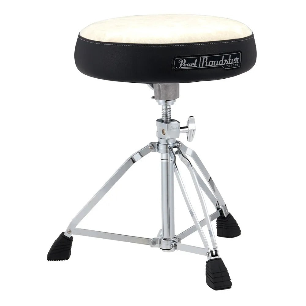 Pearl Drum Thrones White Pearl D-1500 Drum Throne #color_white