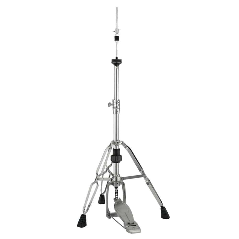 pearl hi hat stands pearl h-1030 double braced hi hat stand