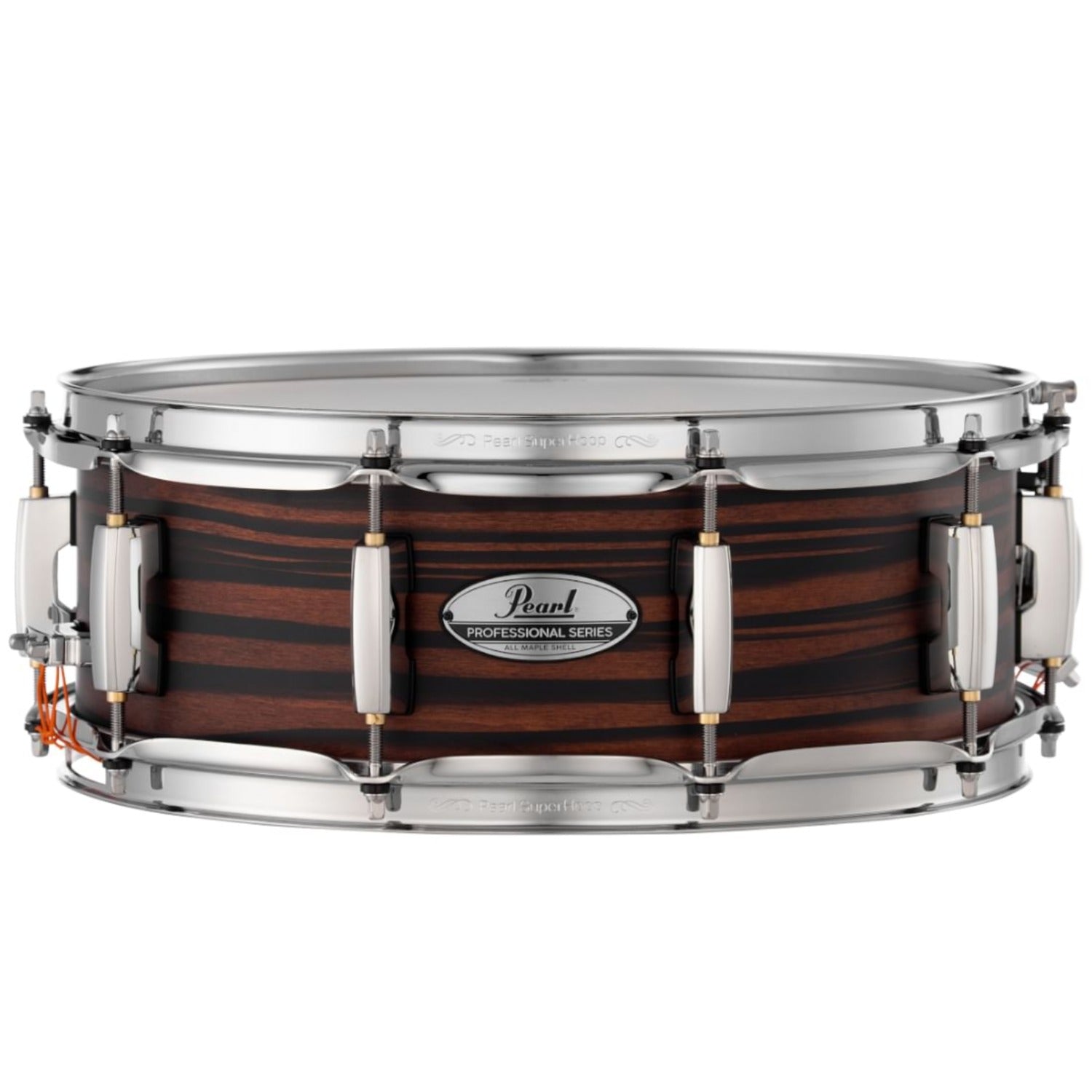 Pearl Snare Drums Matte Mocha Swirl Pearl PMX1450S Professional Series 14"x5" Snare Drum #color_matte-mocha-swirl