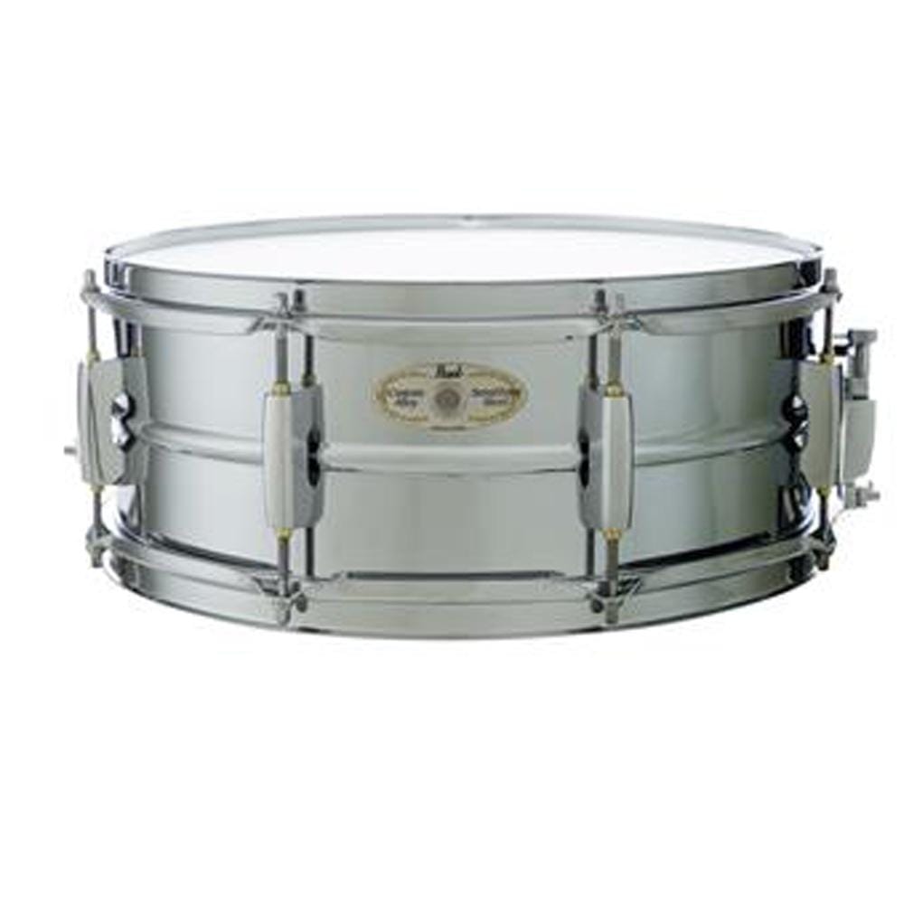 pearl snares pearl lmss1455 14inchx5.5inch sensitone limited chrome steel snare drum