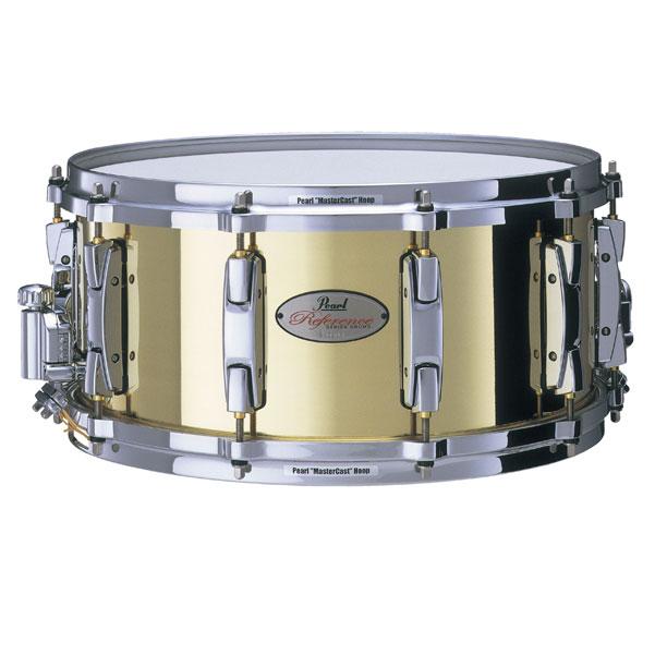 pearl snares pearl rfb1465 reference series brass snare