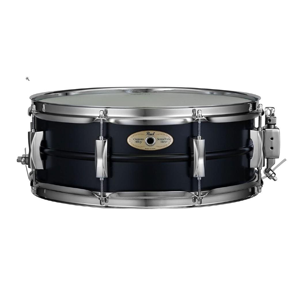 pearl snares pearl ss1455sbe/c 14inchx 5.5inch sensitone steel snare drum