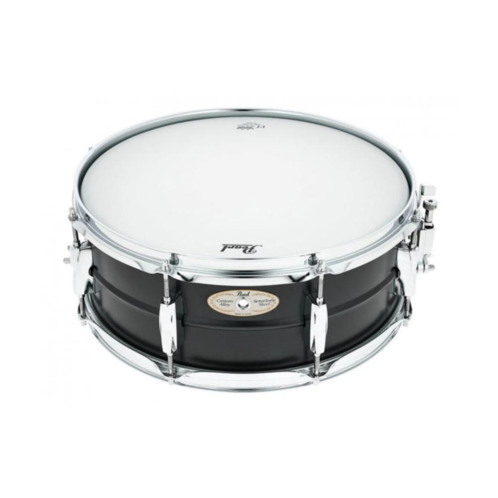 pearl snares pearl ss1455sbe/c 14inchx 5.5inch sensitone steel snare drum