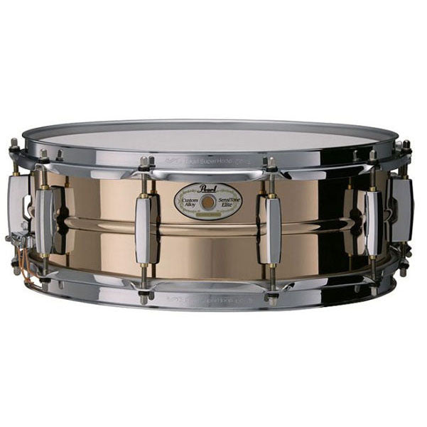 pearl snares pearl ste1450pb 14x5 sensitone elite phosphor bronze snare drum
