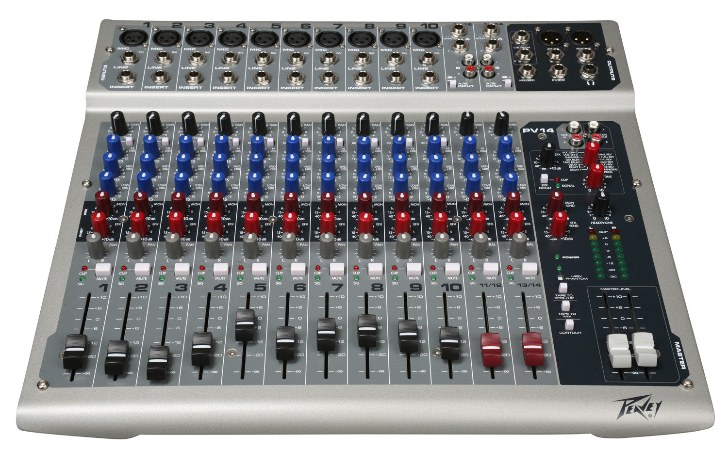 peavey analog mixers peavey pv 14 compact mixer