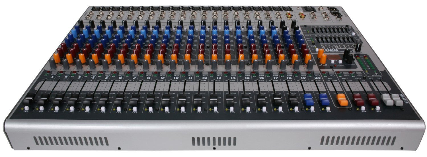 peavey analog mixers peavey xr1220 powered mixer