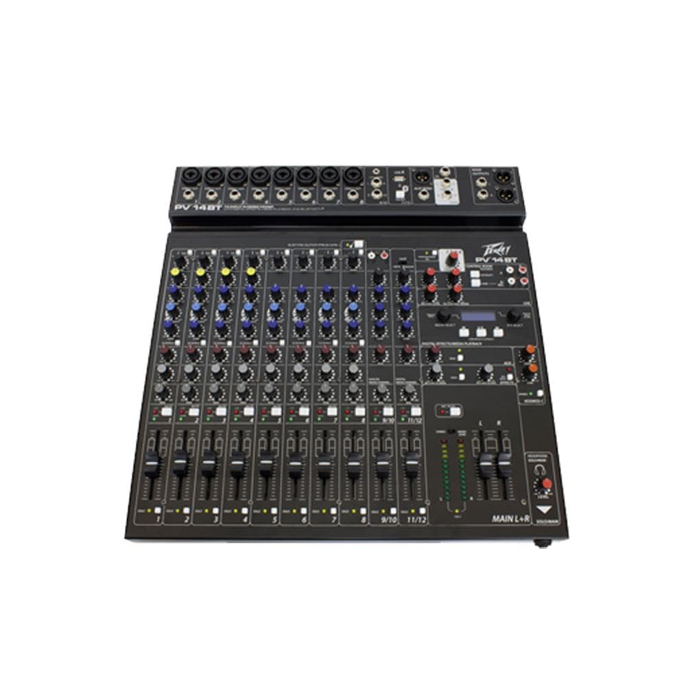 peavey church sound system church sound system with 8xpeavey pv 112 wall mount loudspeakers, 2xsubwoofer, 5xamplifier, crossover, mic & pv15bt mixer