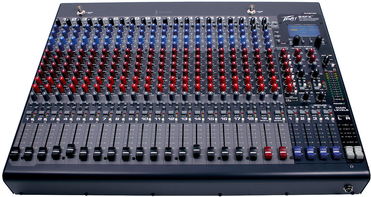 Peavey Dj Mixers Peavey 24FX 24-Channel Mixer With Effects