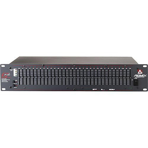 peavey live sound processors peavey qf131 graphic equalizer
